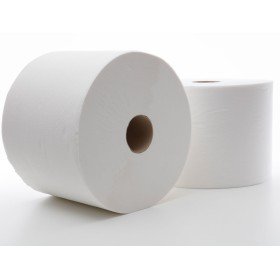 Rolo Industrial / Toalhas Mão / Rolo Cozinha 2x400mts Pack 2