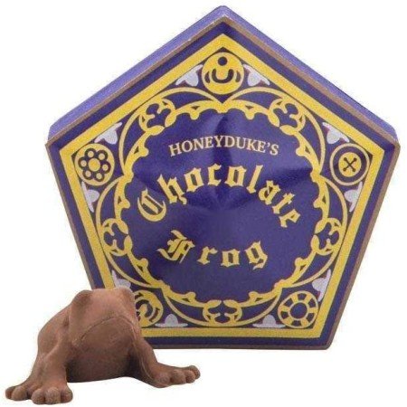 Figura de borracha gomee harry potter sapo de chocolate 8 cm