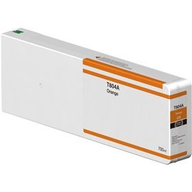 Epson T804A/T824A Tinteiro Laranja Pigmentado - Compatível