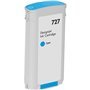 HP 727 Tinteiro Cyan - Compatível