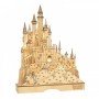 Réplica da figura enesco disney bela adormecida castelo iluminado