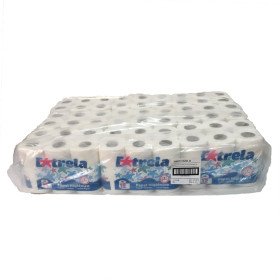 Papel Higiénico Doméstico de Folha Dupla - 108 rolos