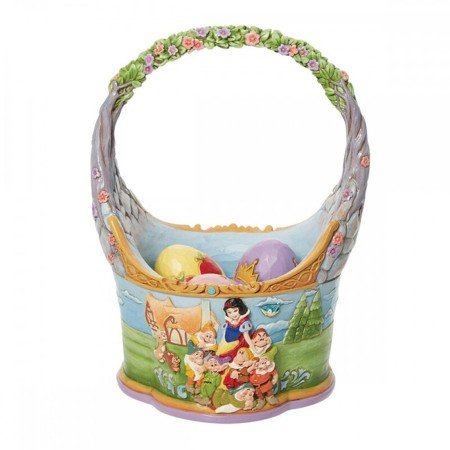 Cesta de Páscoa Enesco com 3 ovos Branca de Neve