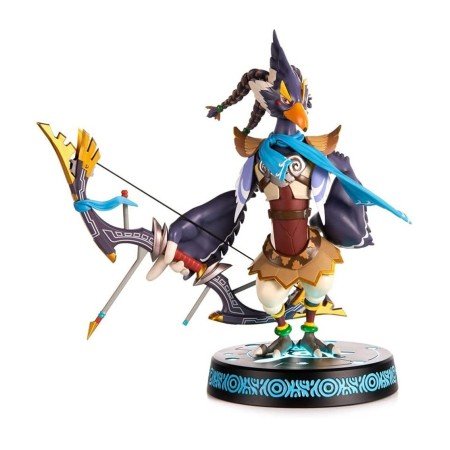 Figura primeiras 4 figuras a lenda de zelda respiração da estátua de colecionador selvagem revali ed