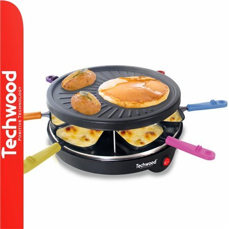 Grelhador Raclette 6 Pessoas 800W TECHWOOD