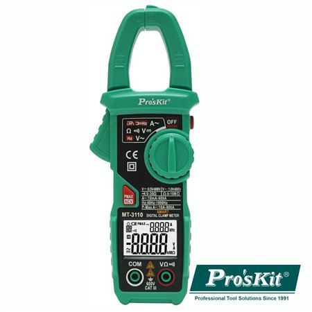 PINÇA AMPERIMÉTRICA DIGITAL AC/DC 400A PROSKIT