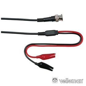 CONJUNTO PONTAS DE PROVA BNC CROCODILOS VELLEMAN