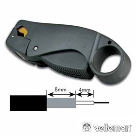 DESCARNADOR DE CABOS COAXIAIS VELLEMAN