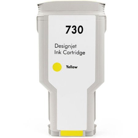 HP 730YL Tinteiro Amarelo - Compatível