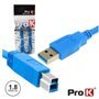 CABO USB-A 3.0 MACHO / USB-B MACHO 1.8M PROK