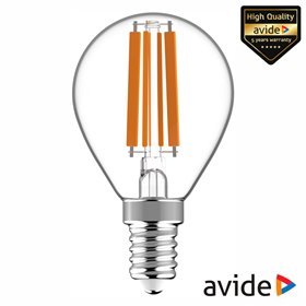 Lâmpada LED E14 Globo Filamento 6.5W 230V 4000K 806lm AVIDE