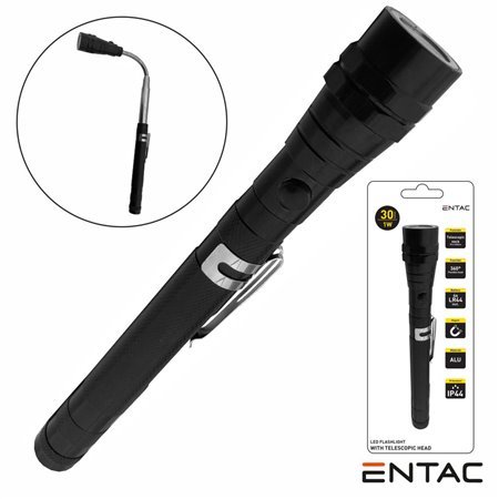 Lanterna Magnética Flexível de Alumínio 1W 30lm ENTAC