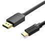 Cabo Conversor Vention CGYBH/ USB Tipo-C Macho - Displayport Macho/ 2m/ Preto