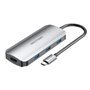 Docking USB Tipo-C Vention TODHB/ 1xHDMI/ 3xUSB/ 1xUSB Tipo-C PD/ Cinza