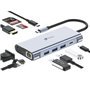 Docking USB Tipo-C Leotec Cinzento