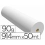 Rolo PLOTTER 914mmx50mx50/90Gr./EXTRA- Caixa 2 unid.