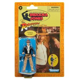 Figura hasbro coleção retrô indiana jones raiders of the lost ark - indiana jones
