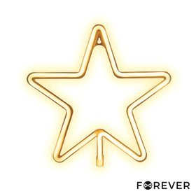 Luz LED Neon em Forma de Estrela