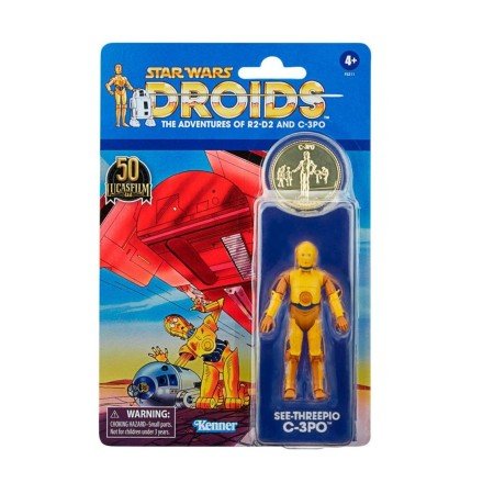 Star wars a figura da coleção vintage - c3po