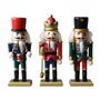 Conjunto de 3 Soldados Quebra-Nozes 15cm