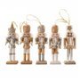 Conjunto de 5 Soldados Quebra-Nozes 13cm