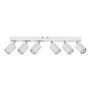 Candeeiro LED Teto/Parede 6X50W IP20 Branco ADVIti
