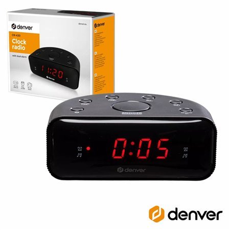 Relógio Despertador Pll FM Digital Denver