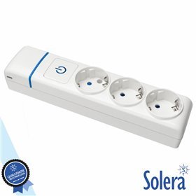 Extensão Elétrica 3X Schuko c/ Interruptor Ion Solera