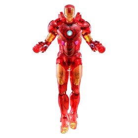 Figura hot toys marvel vingadores vingadores homem de ferro 2 mm 1 - 6 homem de ferro marca iv versão holográfica 2020 feira de 