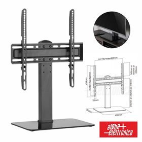 Suporte LCD/LED Mesa 32/55"c/1 Braço Vesa 400/400 40Kg Alpha