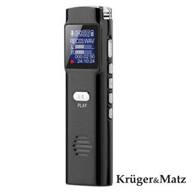 Gravador de Voz Visor OLED 8GB Kruger Matz