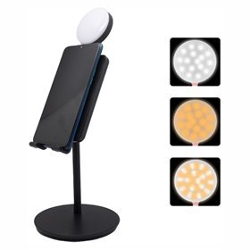 Suporte Telemóvel Universal c/ Anel de Luz