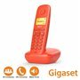 Telefone s/ Fios A170 Vermelho Gigaset