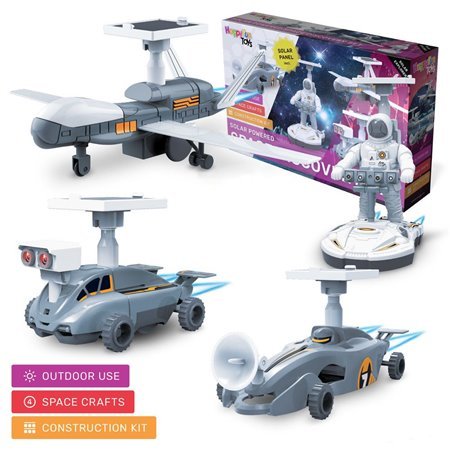 Kit Exploração Espacial Solar Educativo 4 em 1 Happyfun