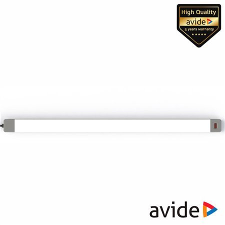 Armadura LED c/ Sensor 9W 60cm 3000K 500Lm Avide
