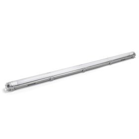 Armadura T8 c/ Lâmpada LED Tubular 18W 120cm 6500K IP65
