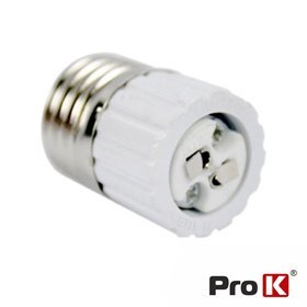 Casquilho Adaptador de E27 p/ Mr16 Prok