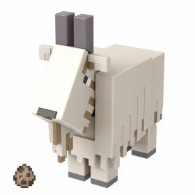 Figura de cabra minecraft mattel com acessórios de portal