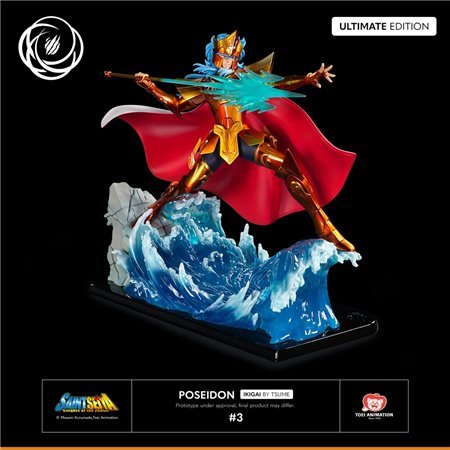 Figura de resina Tsume art saint seiya poseidon escala 1 - 6 ikigai