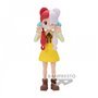 Banpresto figura one piece filme vermelho dxf a série grandline uta crianças 12cm