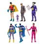 Sortimento de 6 figuras mcfarlane dc retro batman 66 15cm