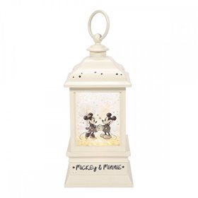 Lanterna Glitter Enesco Disney Mickey e Minnie