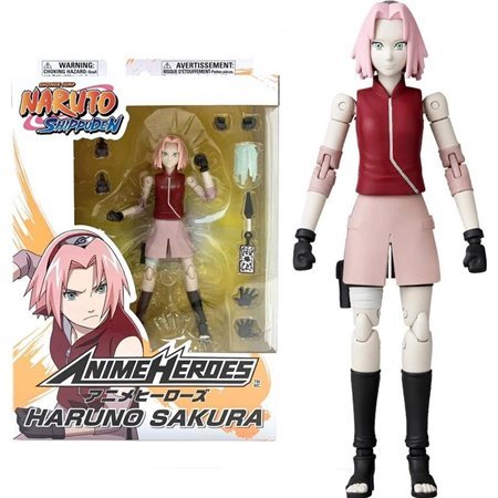 Bandai figura heróis de anime naruto haruno sakura