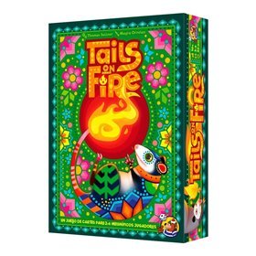 Jogo de tabuleiro Tails on Fire recomendado para 8 anos de idade