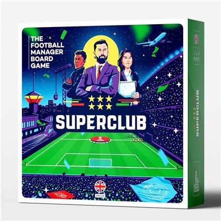 Jogo base Superclub jogo de tabuleiro inglês