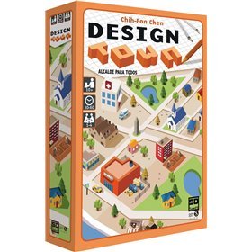 Jogo de tabuleiro Design Town Pegi 10