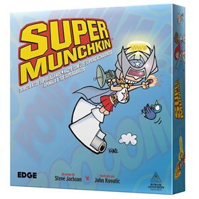 Jogo de tabuleiro Super Munchkin nova edição pegi 14