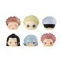 Pack 6 figuras anti-stress megahouse jujutsu kaisen gekijouban pão de espremer