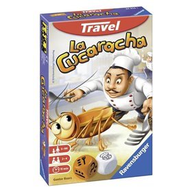 Ravensburger, o jogo de tabuleiro em formato de viagem da barata