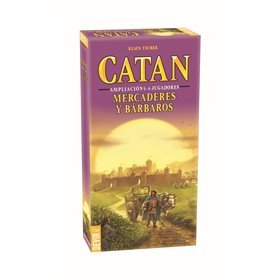 Jogo de tabuleiro Devir Catan Comerciantes e Bárbaros 5 - 6 jogadores